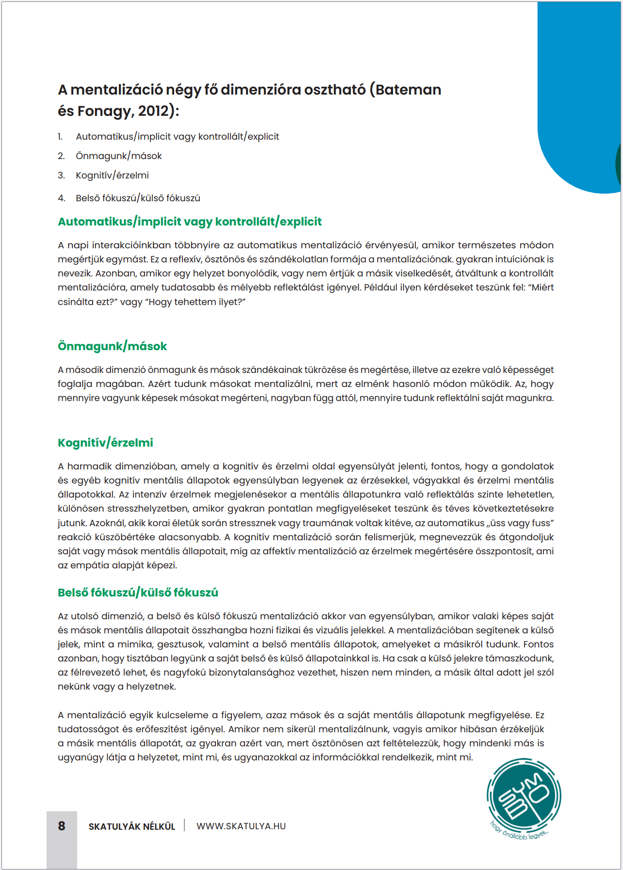 Mentalizációs útmutató - Image 3